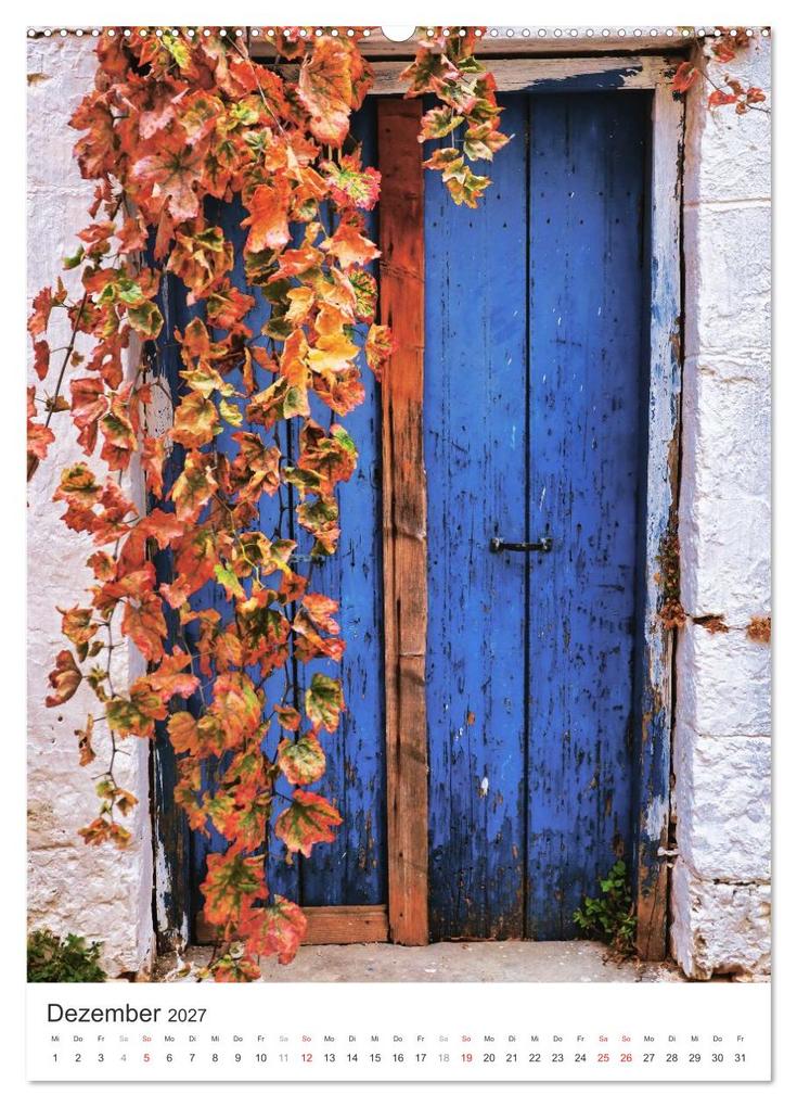Weitere Ansicht: Kreta, deine Türen (hochwertiger Premium Wandkalender 2027 DIN A2 hoch), Kunstdruck in Hochglanz | Calvendo, Tobias Schick