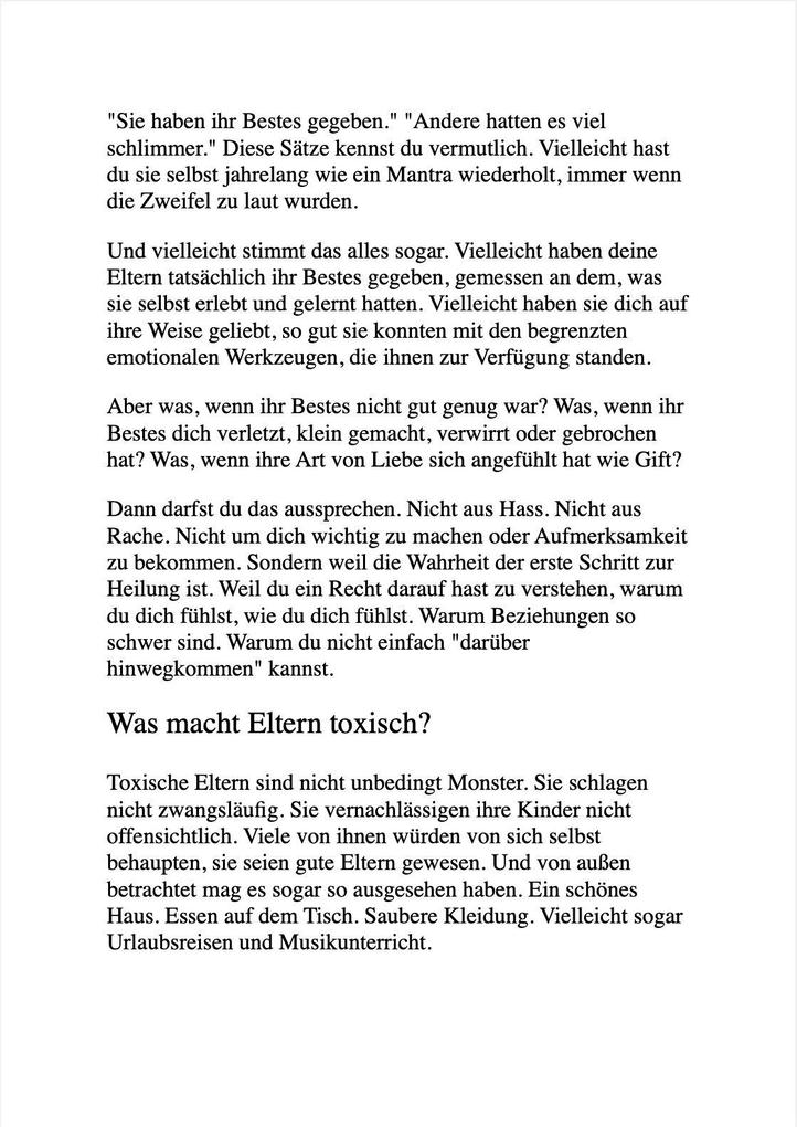 Weitere Ansicht: TOXISCHE ELTERN HINTER DIR LASSEN | Katharina Vogel