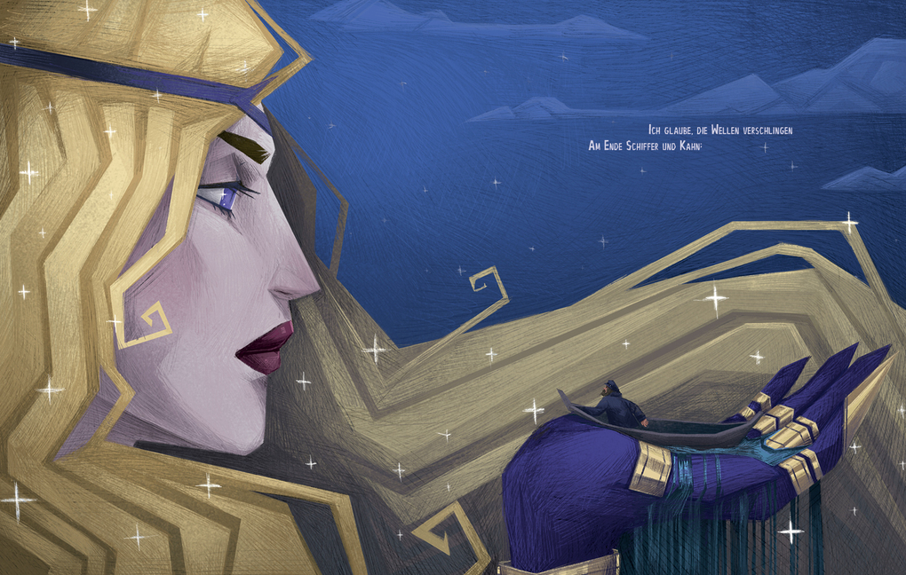 Weitere Ansicht: Loreley | Heinrich Heine