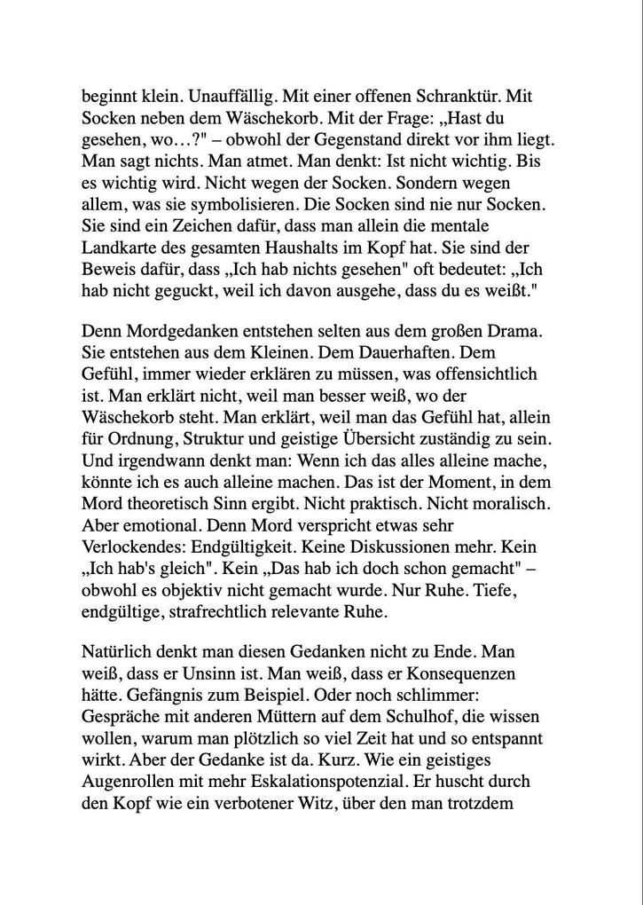 Weitere Ansicht: WIE MAN SEINEN EHEMANN NICHT UMBRINGT | Nina Berger-Schmidt