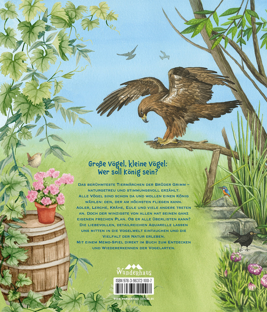 Weitere Ansicht: Der Zaunkönig | Brüder Grimm, Jacob Grimm