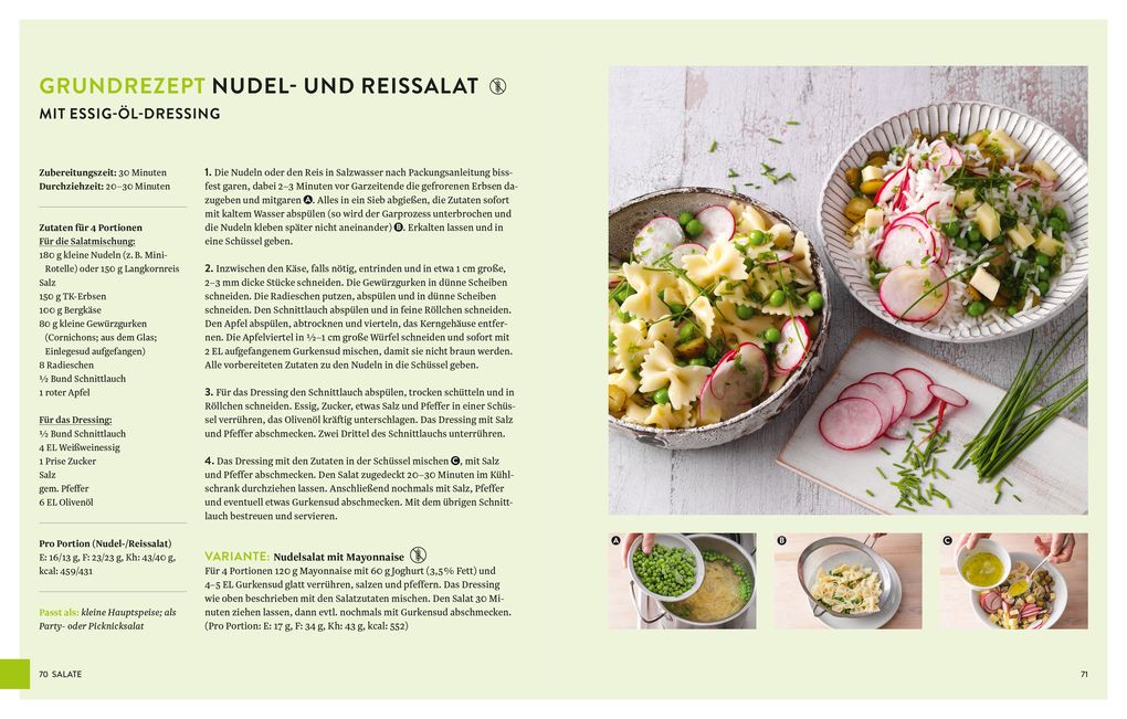 Weitere Ansicht: Schulkochbuch vegetarisch | Oetker Verlag