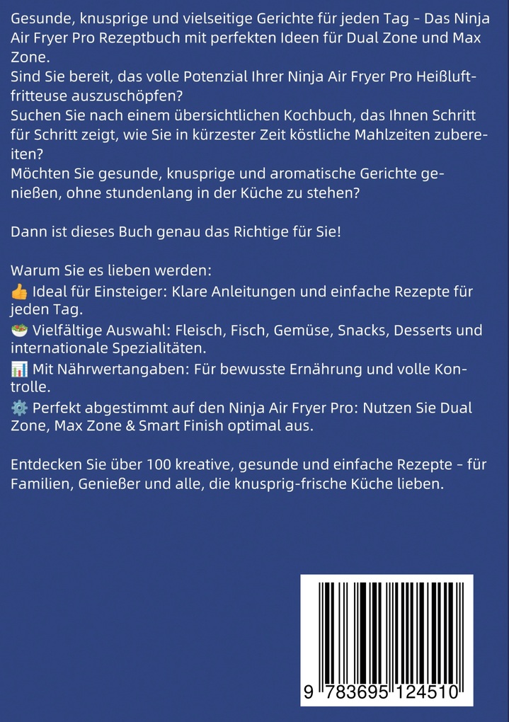 Weitere Ansicht: Das ultimative Ninja Air Fryer Pro Rezeptbuch XXL | Christoph Altnau