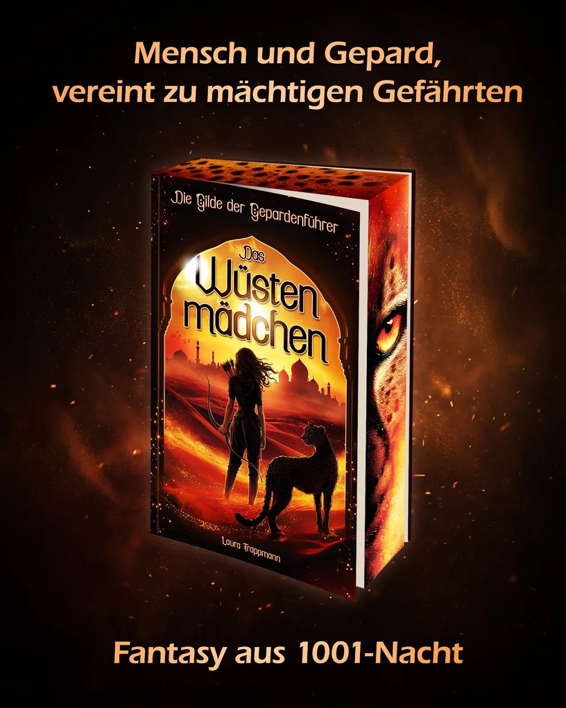 Weitere Ansicht: Das Wüstenmädchen - Die Gilde der Gepardenführer | Laura Trappmann