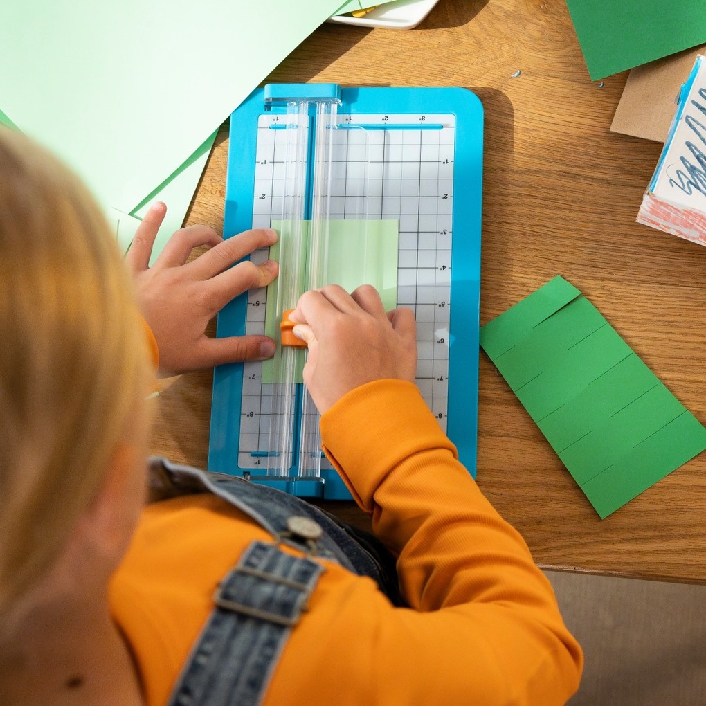 Weitere Ansicht: Fiskars Bastelutensilien für Kinder Papiertrimmer