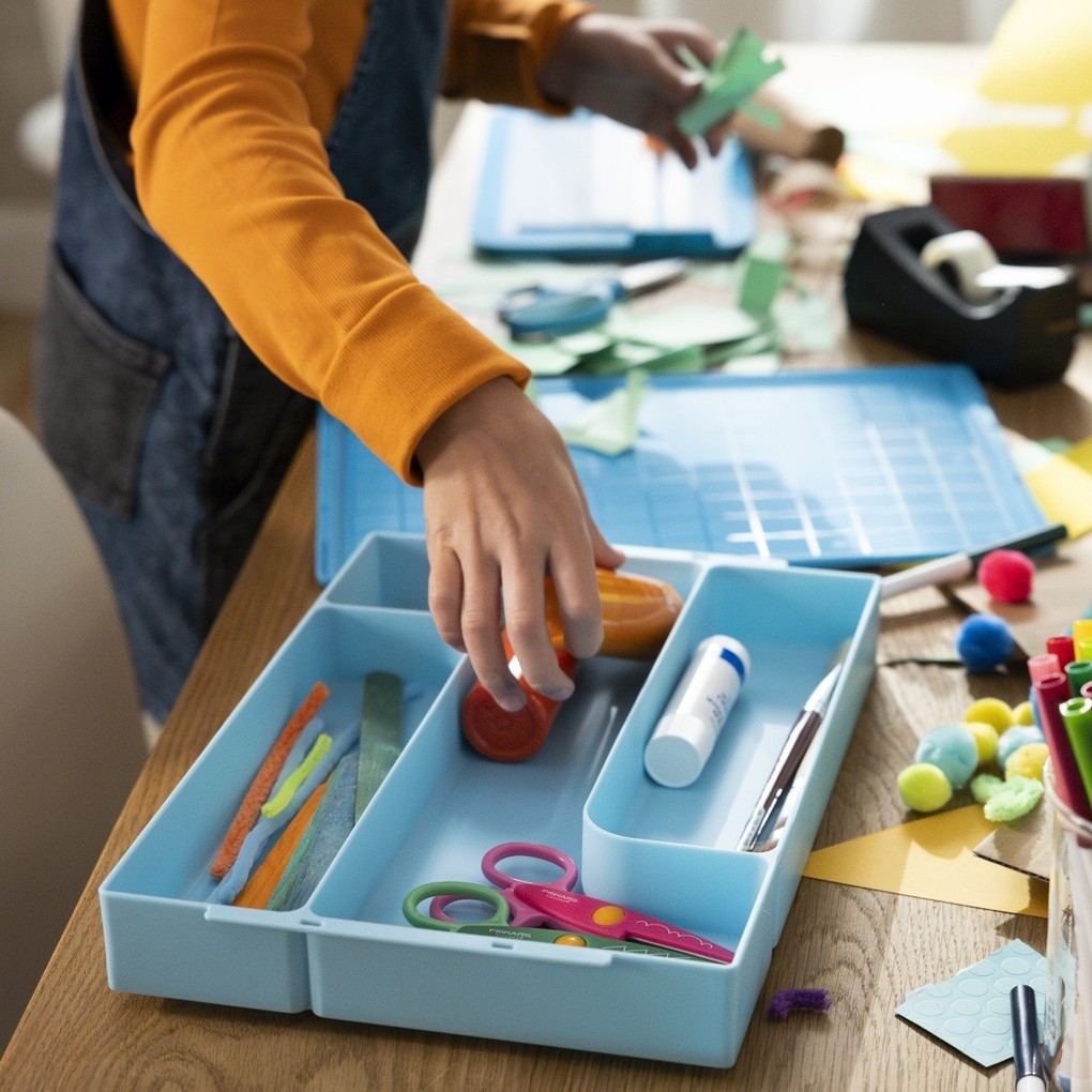 Weitere Ansicht: Fiskars Bastelutensilien für Kinder Kreativ-Toolbox