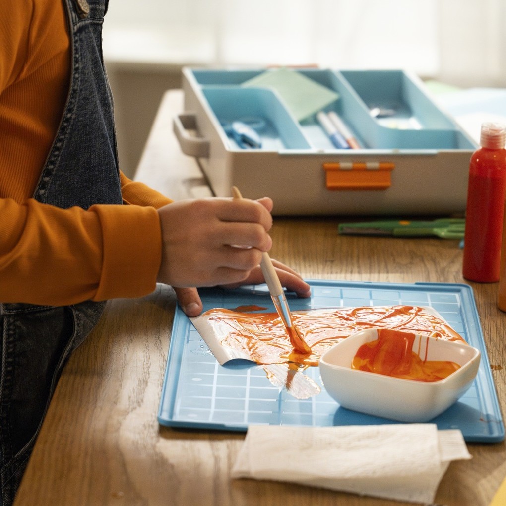 Weitere Ansicht: Fiskars Bastelutensilien für Kinder Kreativ-Toolbox