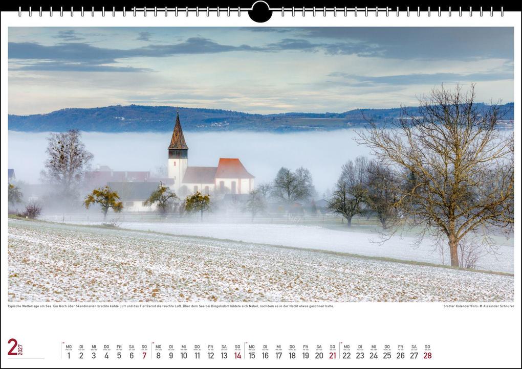 Weitere Ansicht: Wetterstimmungen am Bodensee 2027