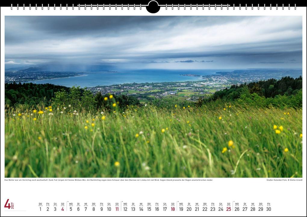 Weitere Ansicht: Wetterstimmungen am Bodensee 2027