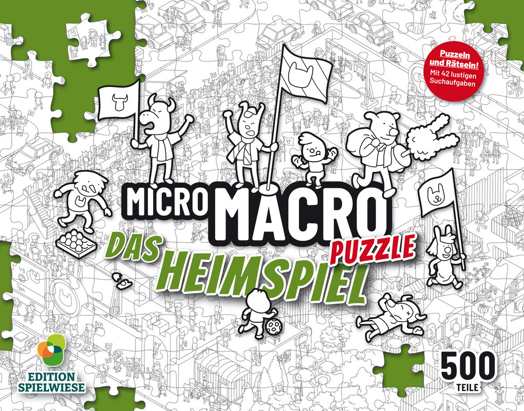 Weitere Ansicht: Edition Spielwiese - MicroMacro Puzzle #2: Das Heimspiel