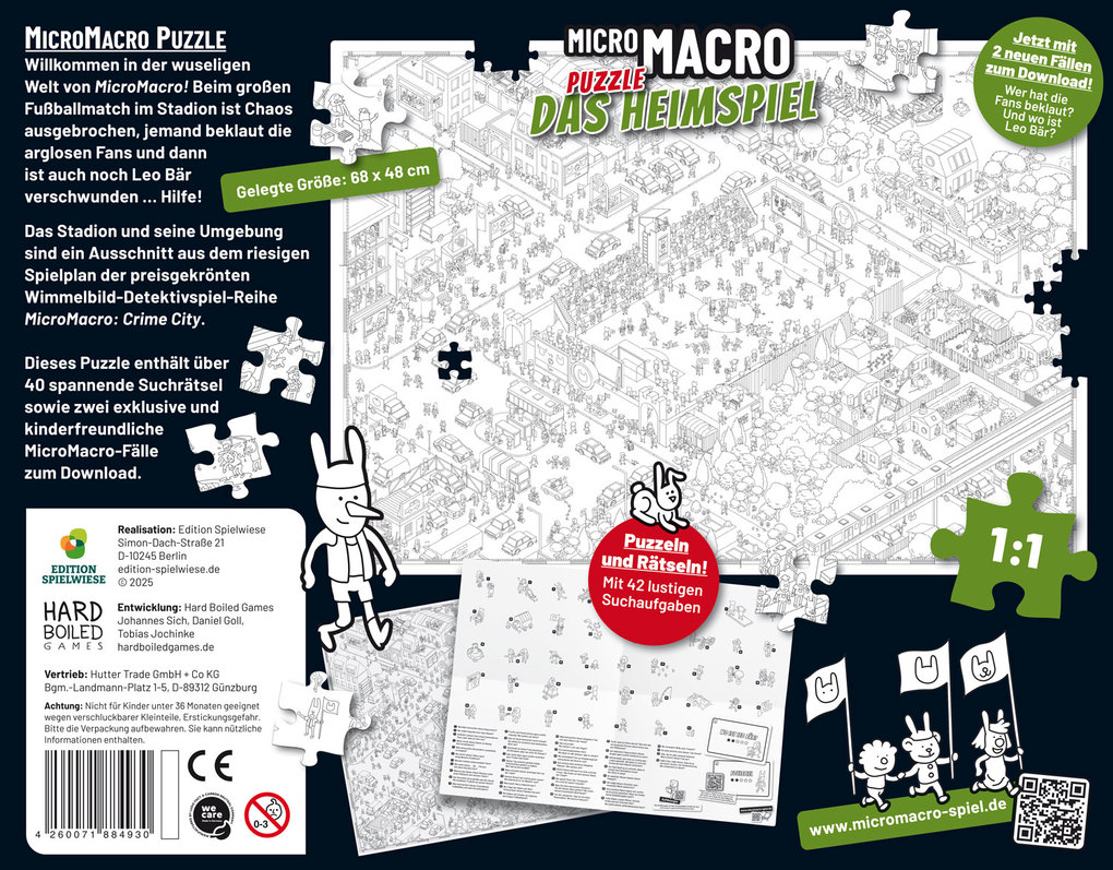 Weitere Ansicht: Edition Spielwiese - MicroMacro Puzzle #2: Das Heimspiel