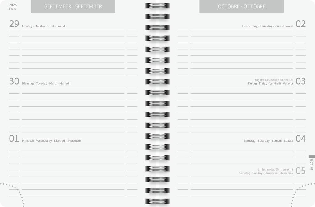 Weitere Ansicht: Schülerkalender 2026/2027 "Freestyle" | A6, Kunststoff