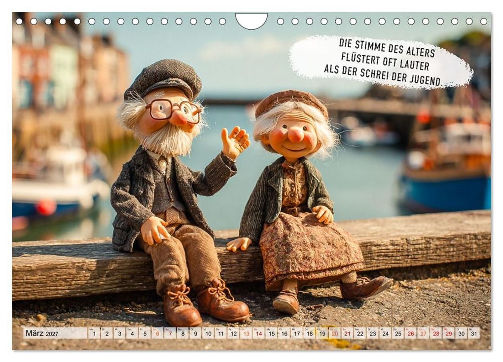 Weitere Ansicht: Oma und Opa - Sprüche über das Alter (Wandkalender 2027 DIN A4 quer), CALVENDO Monatskalender | Calvendo, Dirk Meutzner