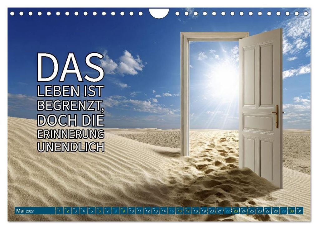 Weitere Ansicht: Trost - in stillen Momenten (Wandkalender 2027 DIN A4 quer), CALVENDO Monatskalender | Calvendo, Susan Michel