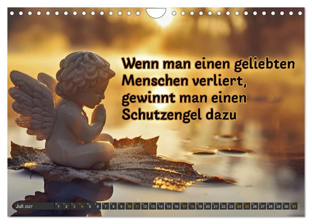 Weitere Ansicht: Trost - in stillen Momenten (Wandkalender 2027 DIN A4 quer), CALVENDO Monatskalender | Calvendo, Susan Michel