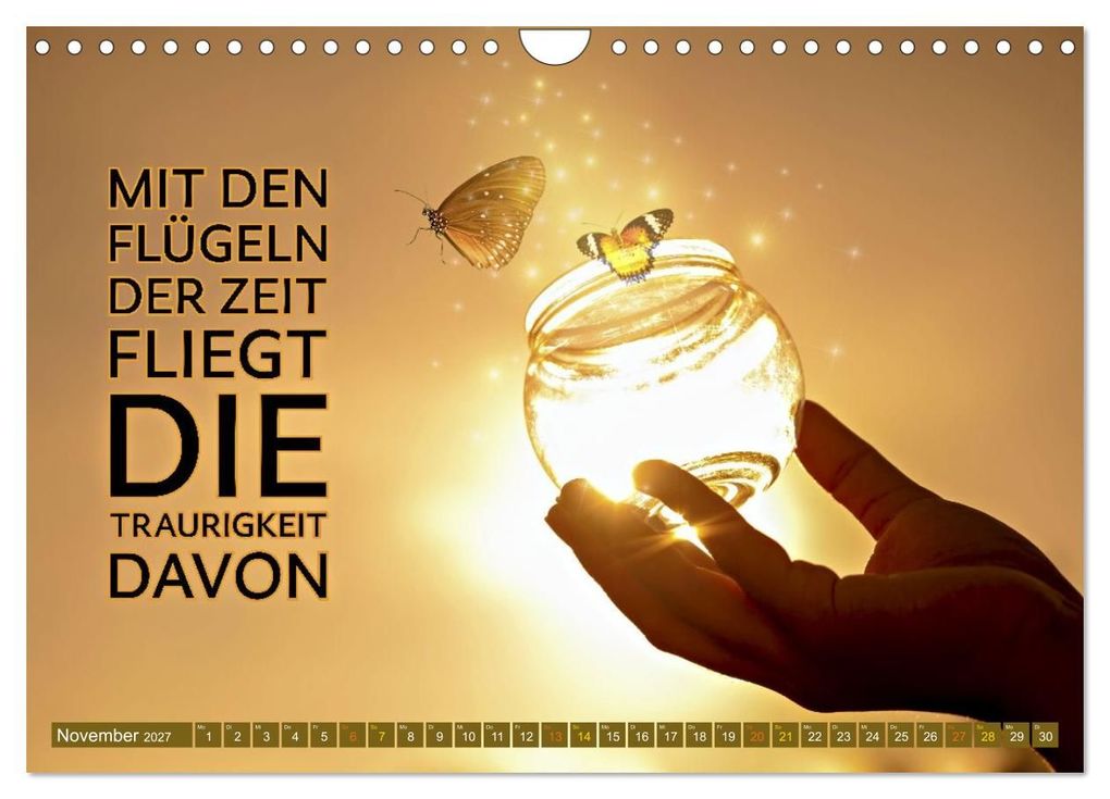 Weitere Ansicht: Trost - in stillen Momenten (Wandkalender 2027 DIN A4 quer), CALVENDO Monatskalender | Calvendo, Susan Michel