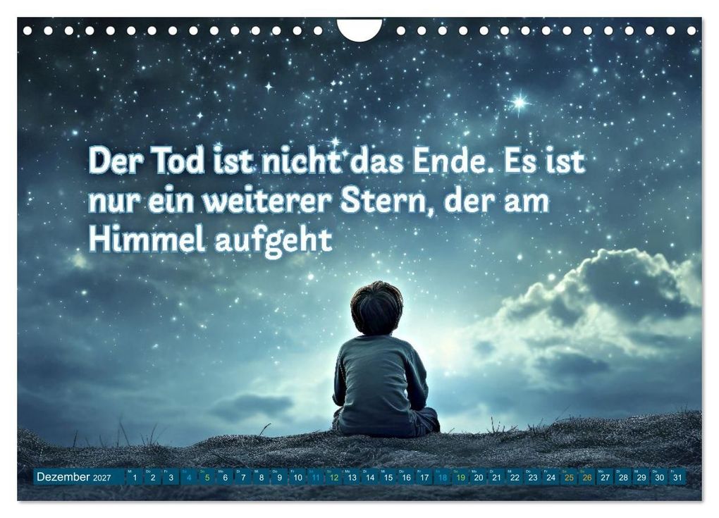 Weitere Ansicht: Trost - in stillen Momenten (Wandkalender 2027 DIN A4 quer), CALVENDO Monatskalender | Calvendo, Susan Michel