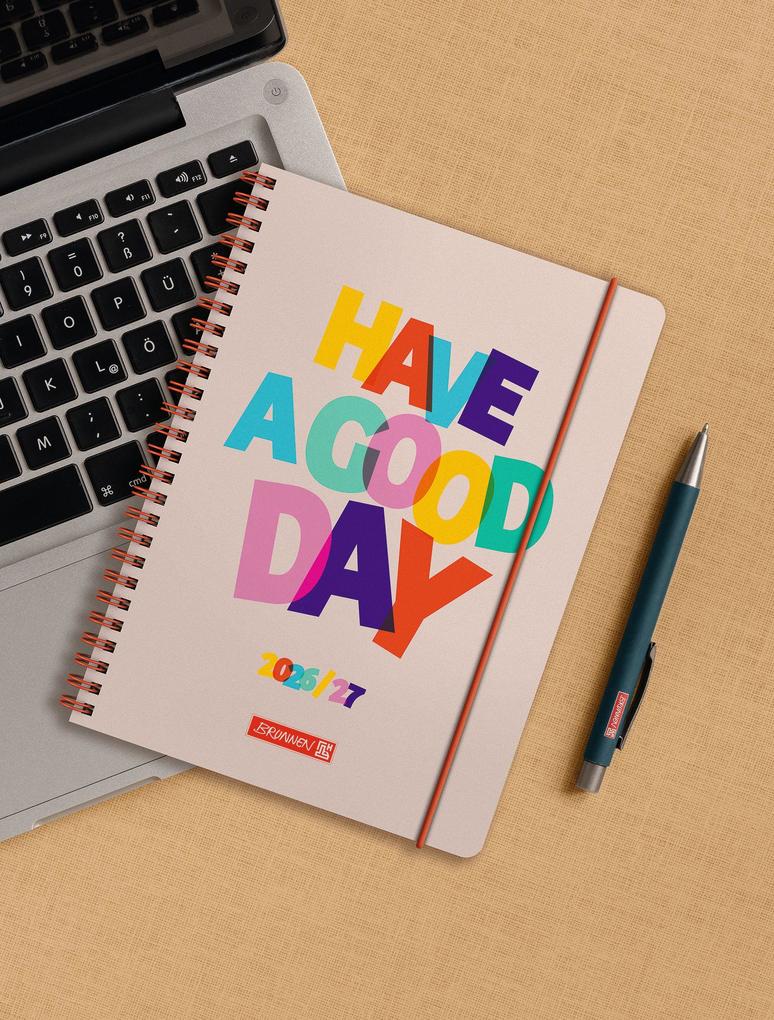 Weitere Ansicht: Schülerkalender 2026/2027 "Good Day" | A6, Kunststoff