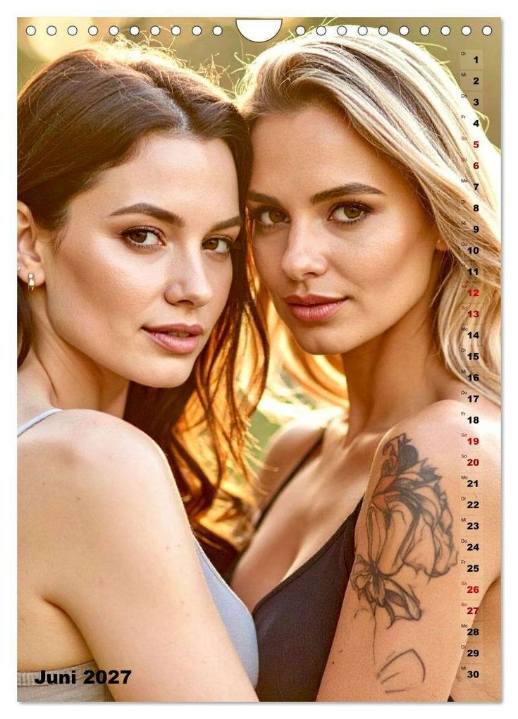Weitere Ansicht: Tattoo Beautys (Wandkalender 2027 DIN A4 hoch), CALVENDO Monatskalender | Calvendo, Udo Talmon