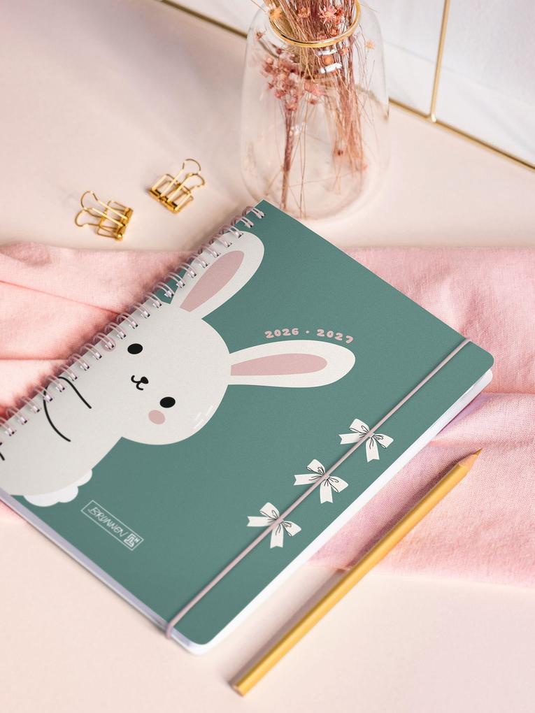 Weitere Ansicht: Schülerkalender 2026/2027 "Bunny" | A5, Kunststoff