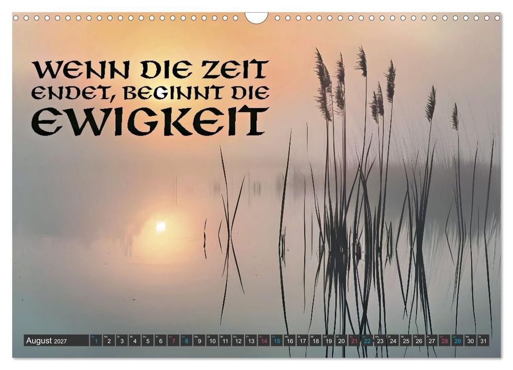 Weitere Ansicht: Trost - in stillen Momenten (Wandkalender 2027 DIN A3 quer), CALVENDO Monatskalender | Calvendo, Susan Michel