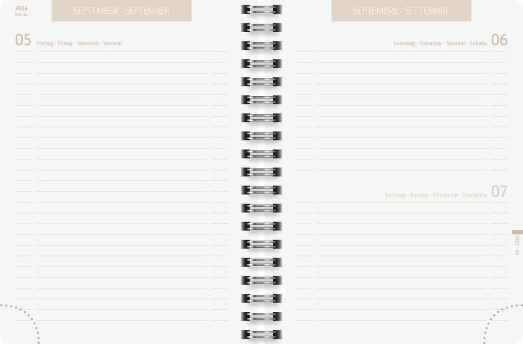 Weitere Ansicht: Schülerkalender 2026/2027 "Capy" | A6, Kunststoff