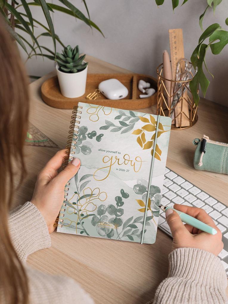 Weitere Ansicht: Schülerkalender 2026/2027 "Bloom" | A5, Kunststoff