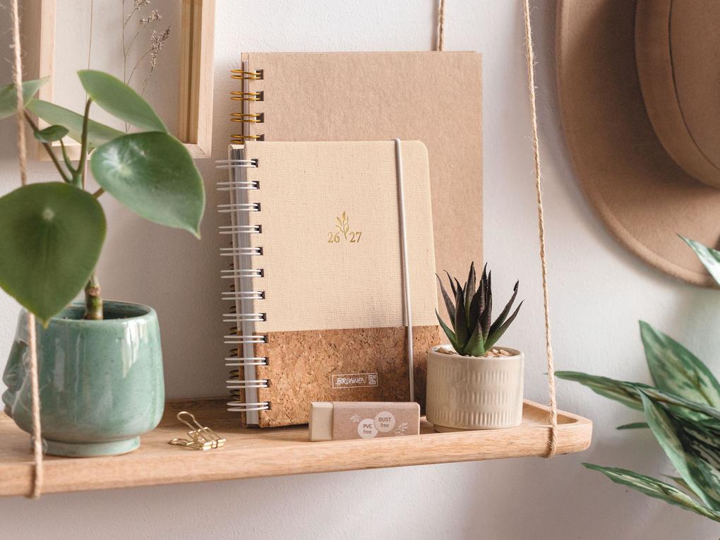 Weitere Ansicht: Schülerkalender 2026/2027 "Naturality" | A5, Textil