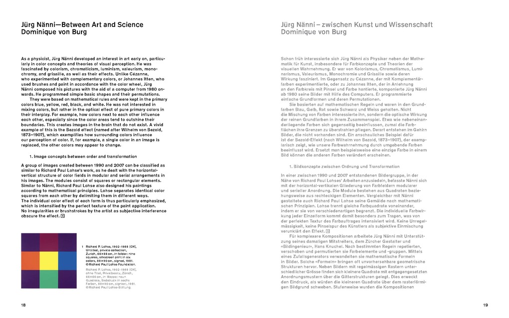 Weitere Ansicht: Jürg Nänni. Art & Science