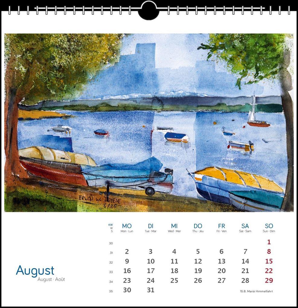 Weitere Ansicht: Bodensee Aquarell 2027 | Erwin W. Friese