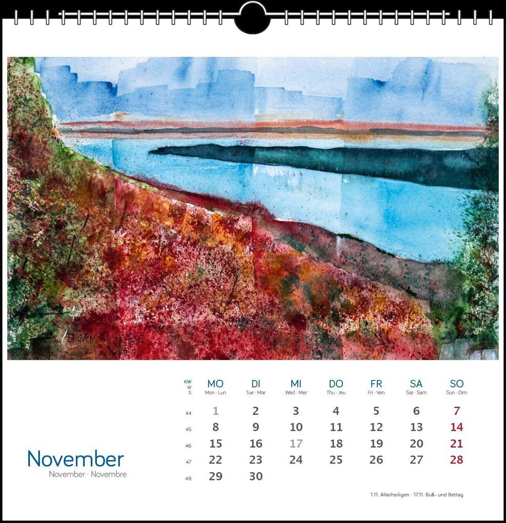 Weitere Ansicht: Bodensee Aquarell 2027 | Erwin W. Friese