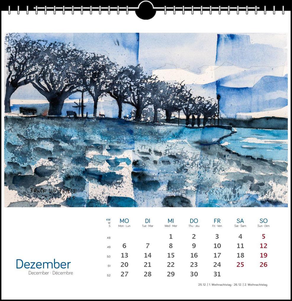 Weitere Ansicht: Bodensee Aquarell 2027 | Erwin W. Friese