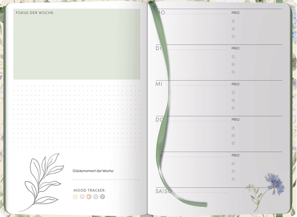 Weitere Ansicht: Glücksplaner-Blumen