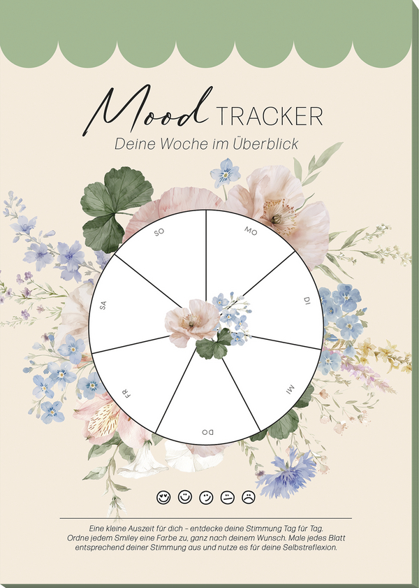 Weitere Ansicht: Moodtracker Blumen
