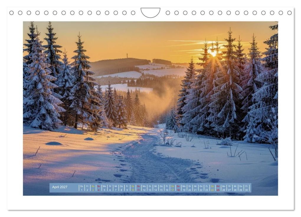 Weitere Ansicht: Thüringer Winterlandschaften (Wandkalender 2027 DIN A4 quer), CALVENDO Monatskalender | Calvendo, Torsten Irmer