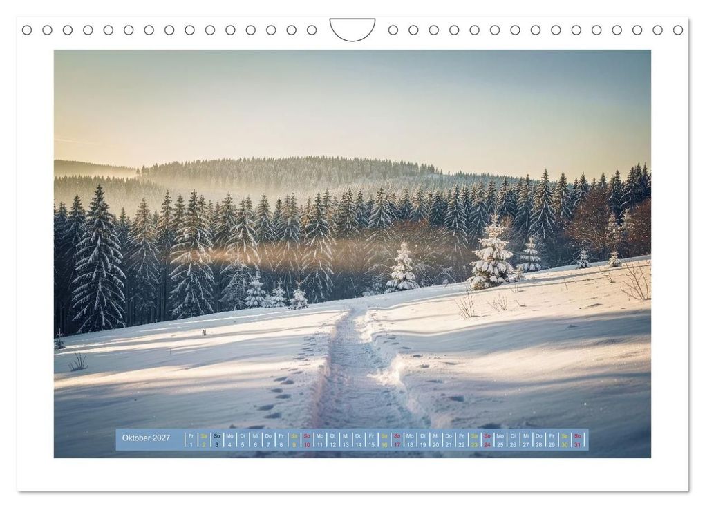 Weitere Ansicht: Thüringer Winterlandschaften (Wandkalender 2027 DIN A4 quer), CALVENDO Monatskalender | Calvendo, Torsten Irmer