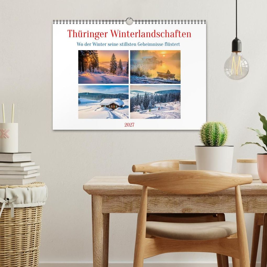 Weitere Ansicht: Thüringer Winterlandschaften (Wandkalender 2027 DIN A3 quer), CALVENDO Monatskalender | Calvendo, Torsten Irmer
