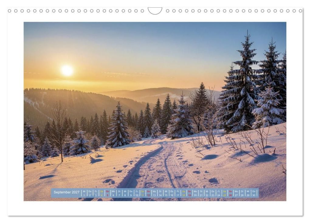 Weitere Ansicht: Thüringer Winterlandschaften (Wandkalender 2027 DIN A3 quer), CALVENDO Monatskalender | Calvendo, Torsten Irmer