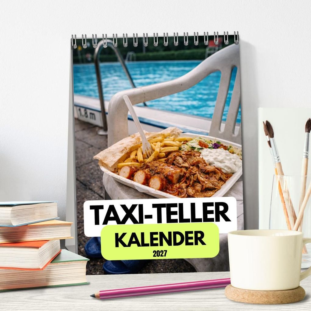 Weitere Ansicht: Taxi-Teller-Kalender (Tischkalender 2027 DIN A5 hoch), CALVENDO Monatskalender | Calvendo, Mettfluencer