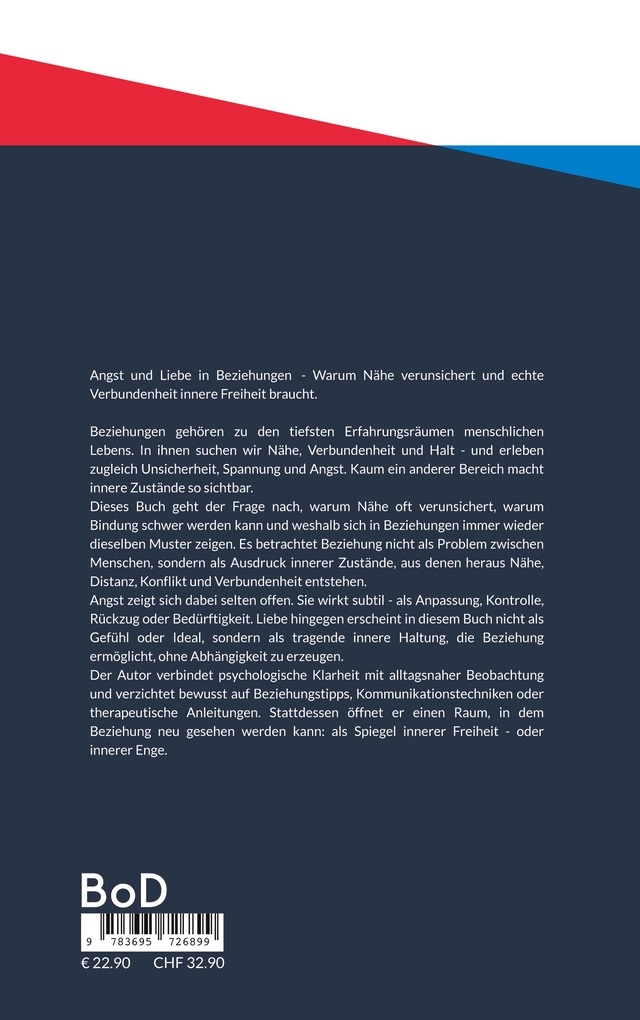 Weitere Ansicht: Angst und Liebe in Beziehungen | Gordian Hense