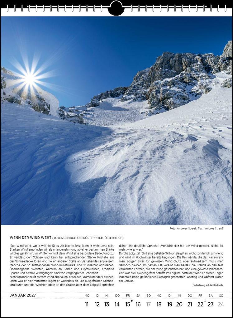 Weitere Ansicht: Blodigs Alpenkalender 2027