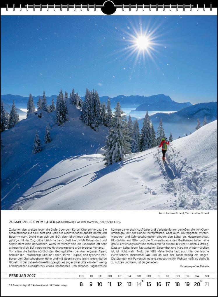 Weitere Ansicht: Blodigs Alpenkalender 2027