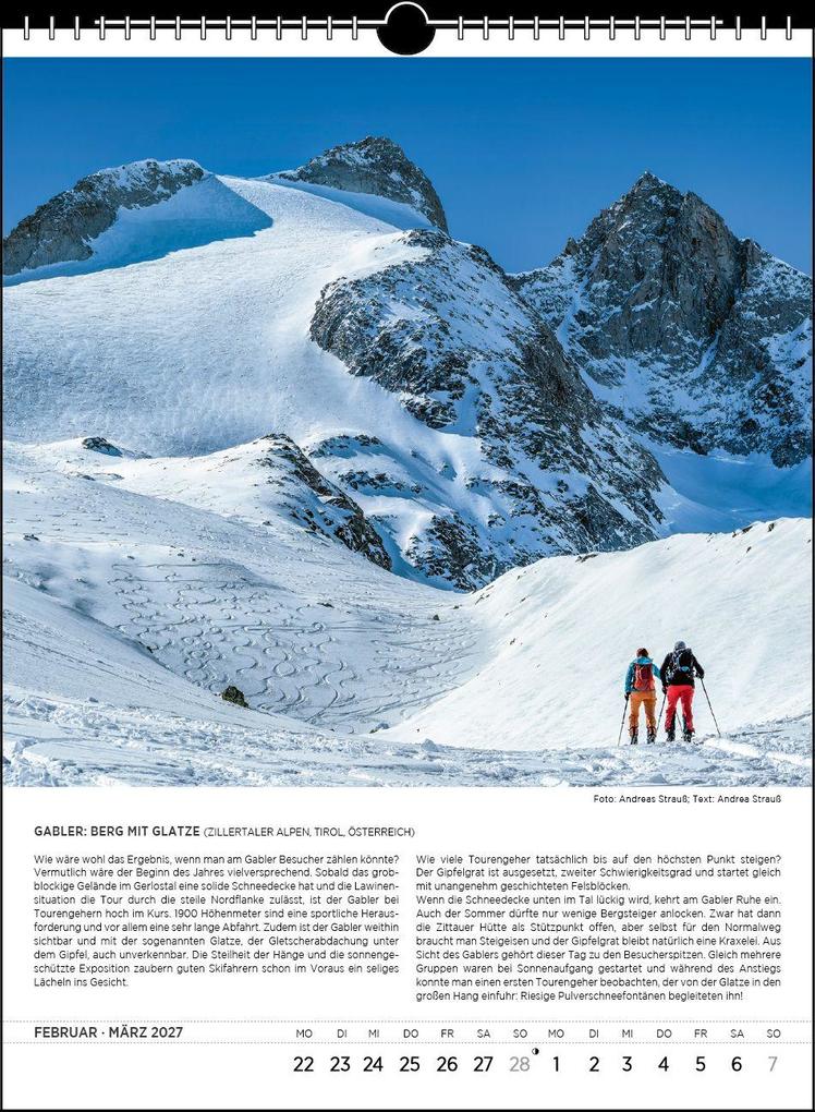 Weitere Ansicht: Blodigs Alpenkalender 2027