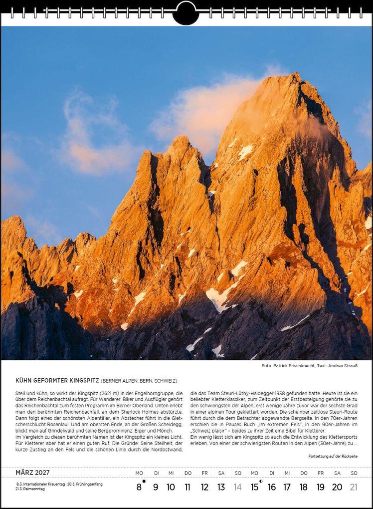 Weitere Ansicht: Blodigs Alpenkalender 2027