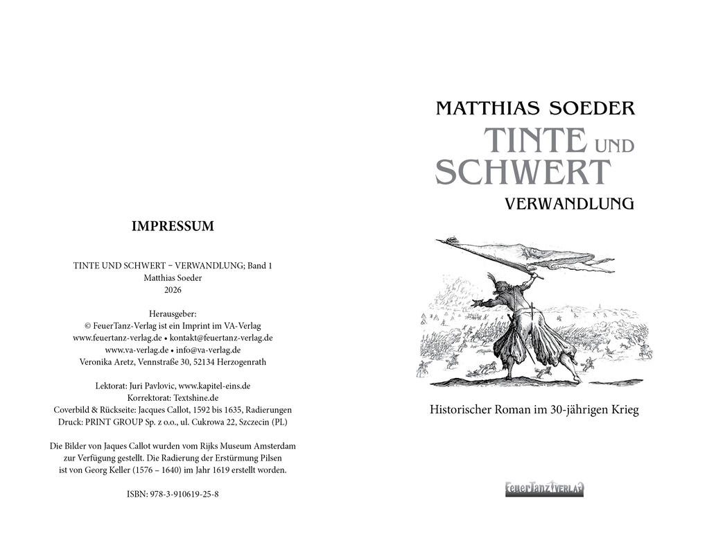 Weitere Ansicht: TINTE und SCHWERT, Sonderedition | Matthias Soeder