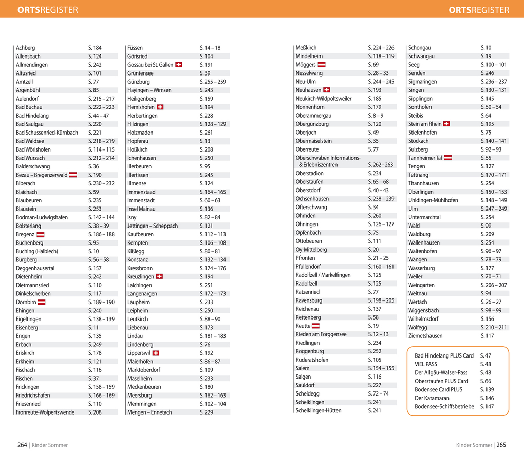 Weitere Ansicht: Kindersommer Reiseführer für Allgäu Bodensee Oberschwaben