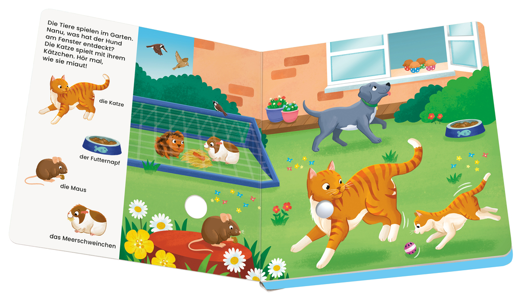 Weitere Ansicht: Play+ Mein allererstes Soundbuch Lieblingstiere - ab 12 Monate | Maria Höck