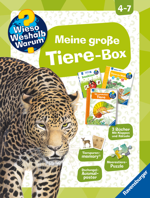 Weitere Ansicht: Wieso? Weshalb? Warum? - Meine große Tiere-Box | Susanne Gernhäuser