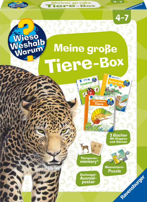 Weitere Ansicht: Wieso? Weshalb? Warum? - Meine große Tiere-Box | Susanne Gernhäuser