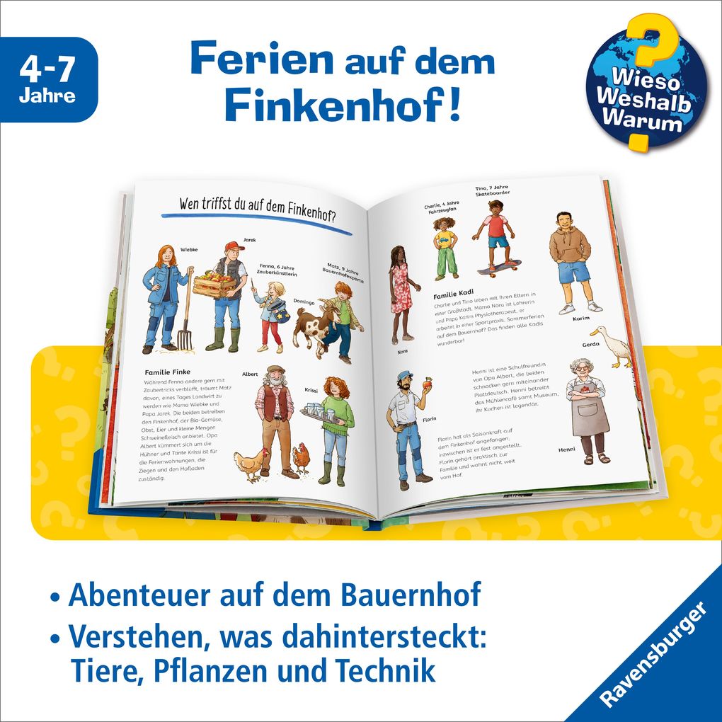 Weitere Ansicht: Wieso? Weshalb? Warum? Meine Vorlesegeschichten, Band 4 - Was entdecken wir auf dem Bauernhof? | Inka Friese